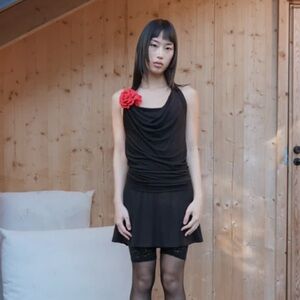 Geel Jade Black Mini Dress Black Size Small NWT